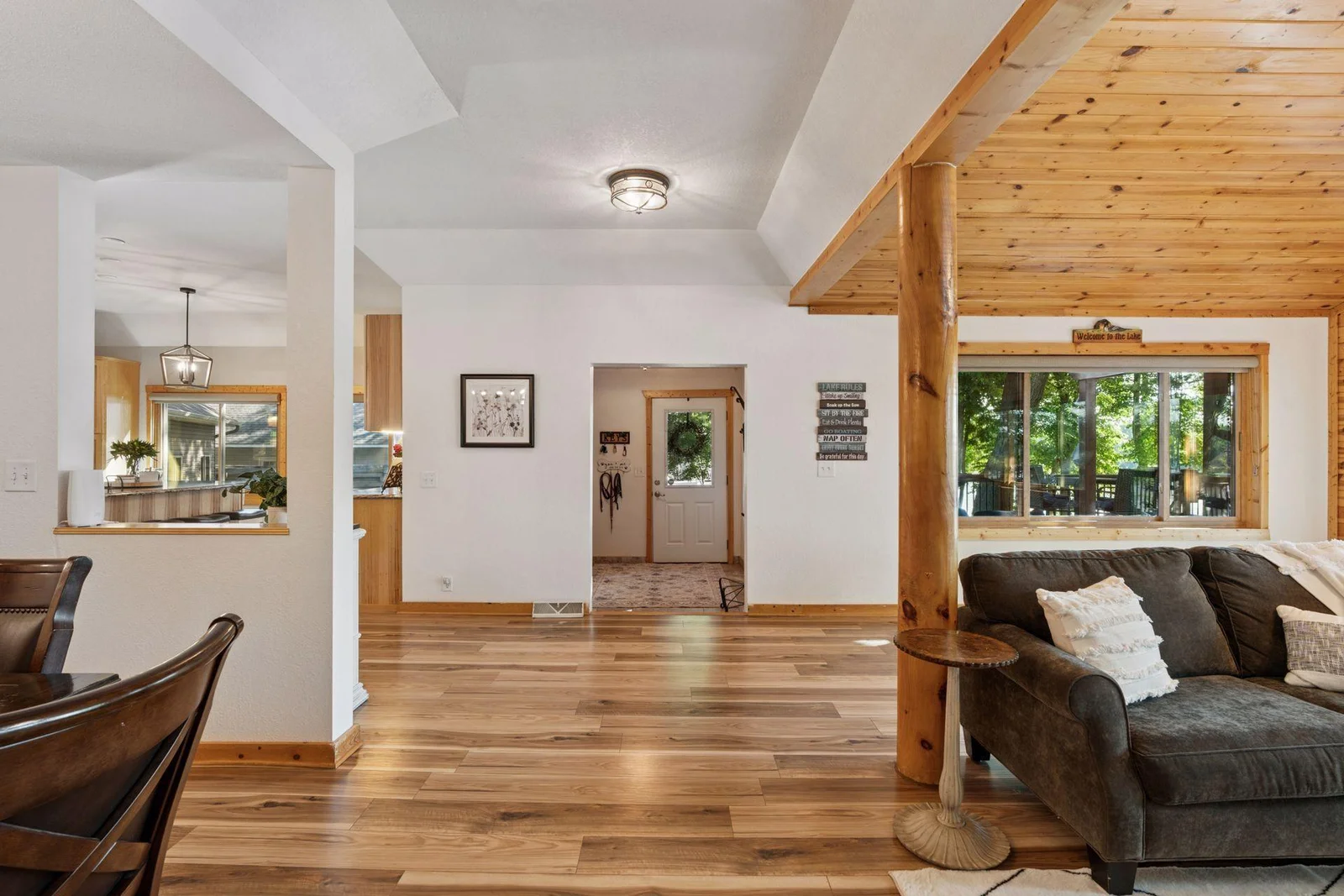 Open floor plan