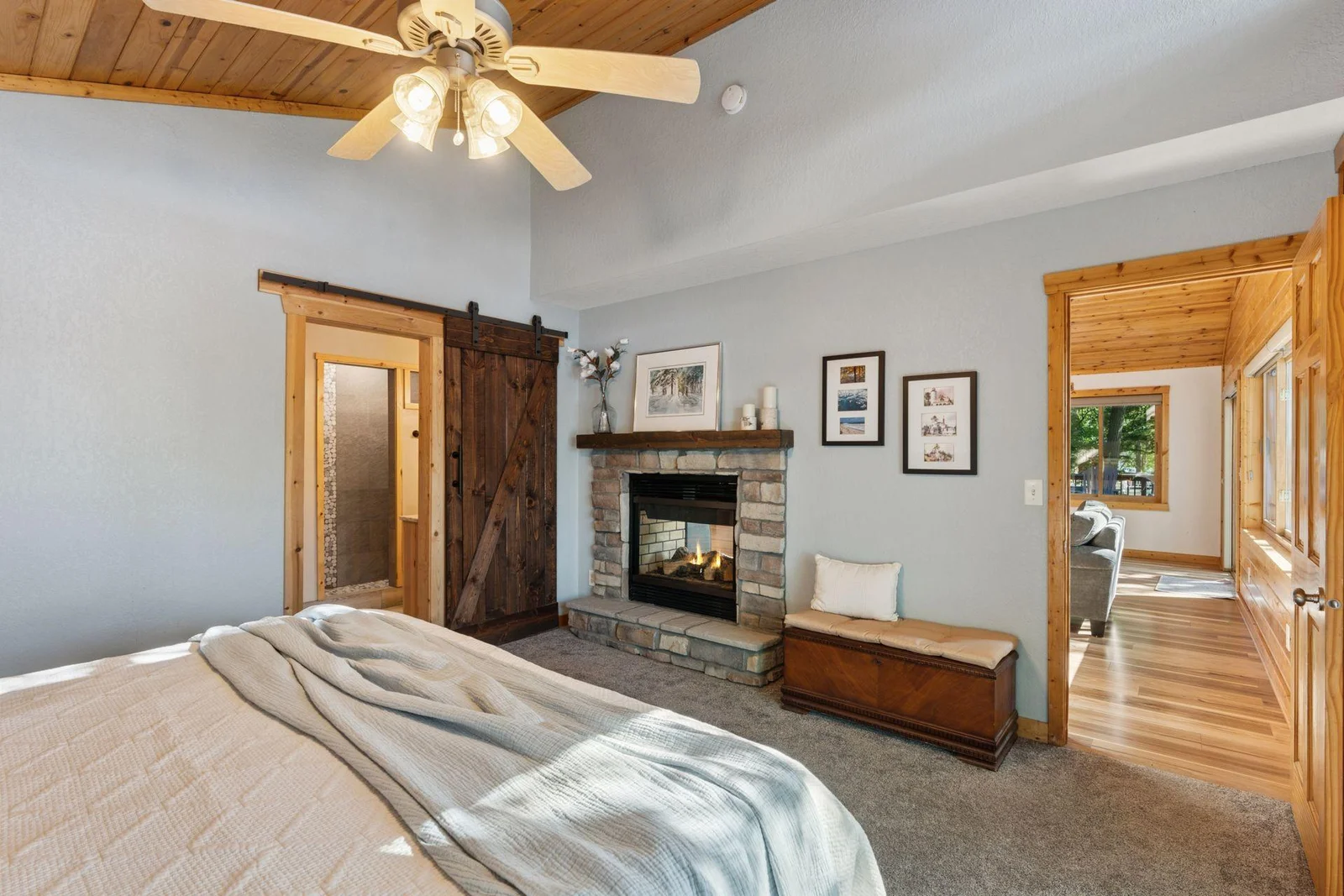 Primary bedroom suite