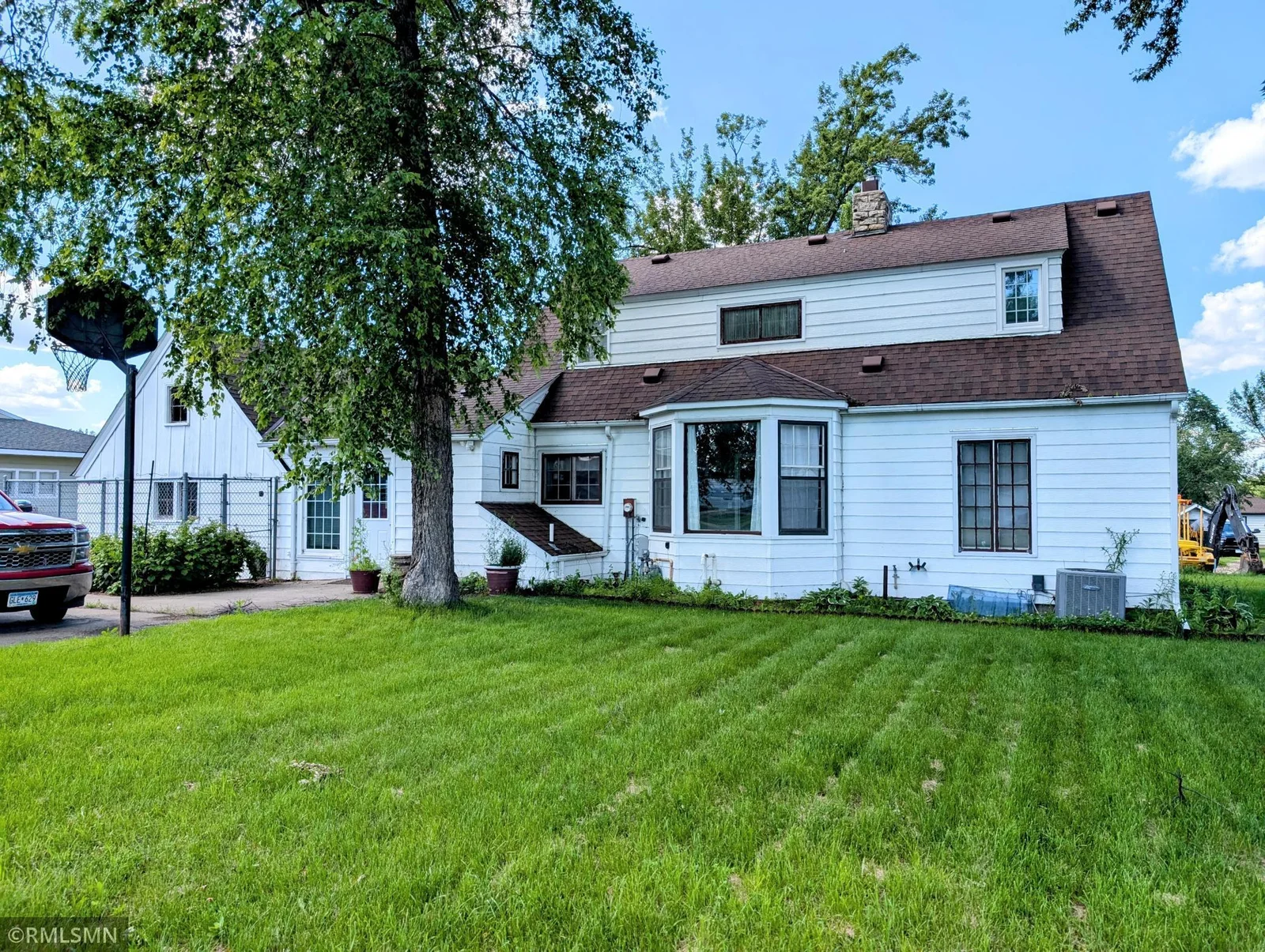 Back of the home