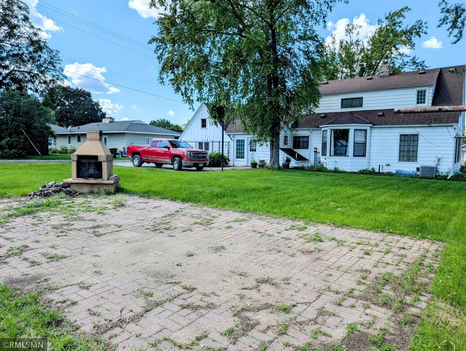 Paver patio