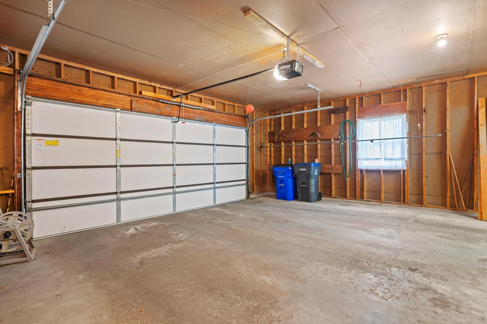 Oversized garage for all your toys!