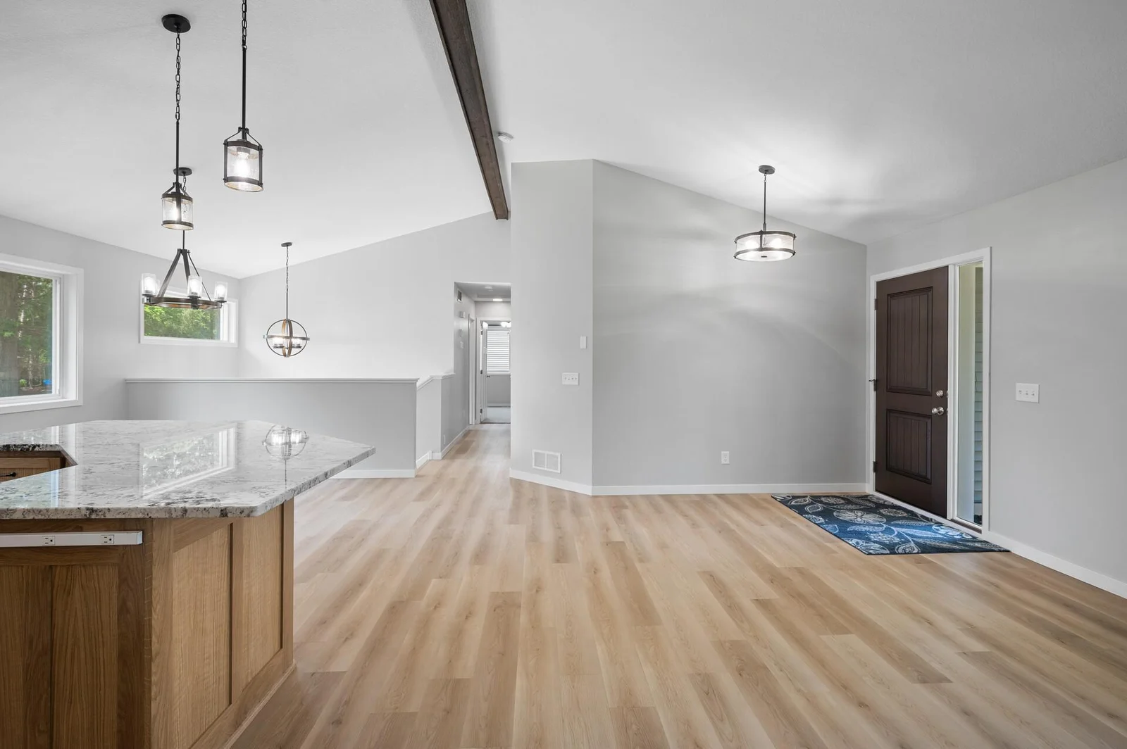 You will Love the Vaulted main floor open concept