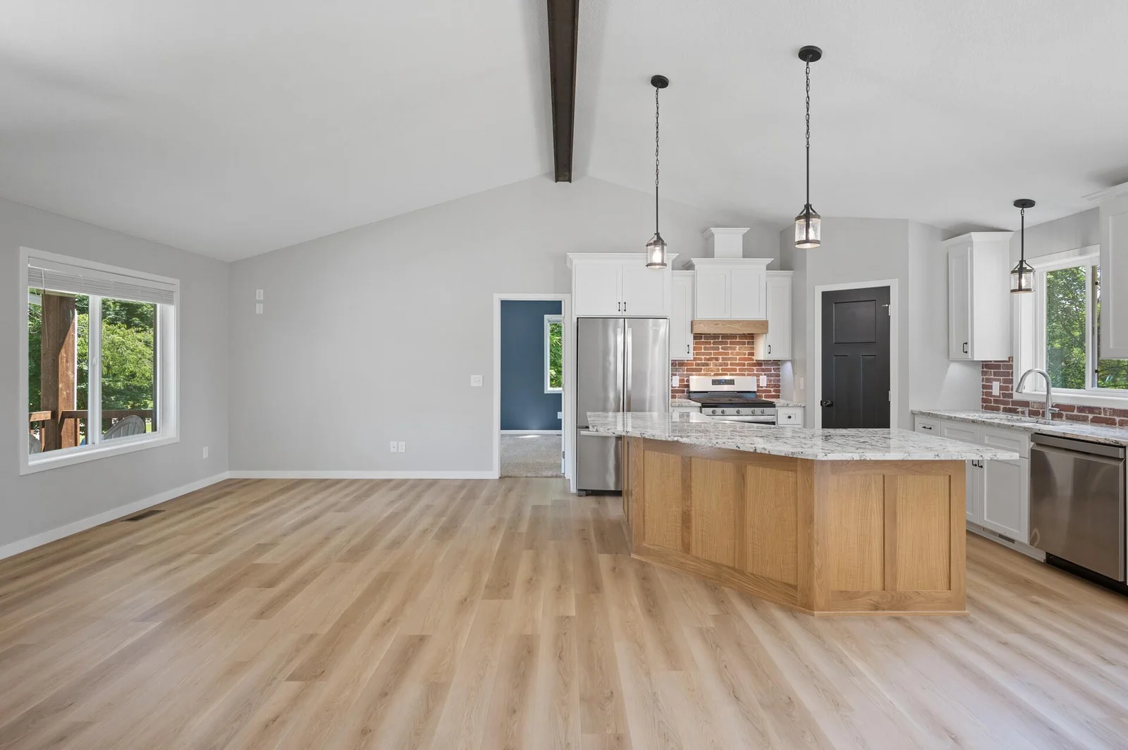 Relax and enjoy the soft freshly painted home!