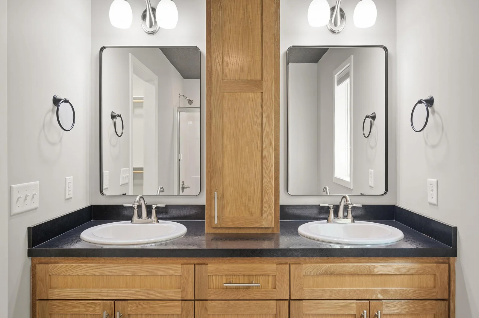 Primary Private bath with dual sinks!