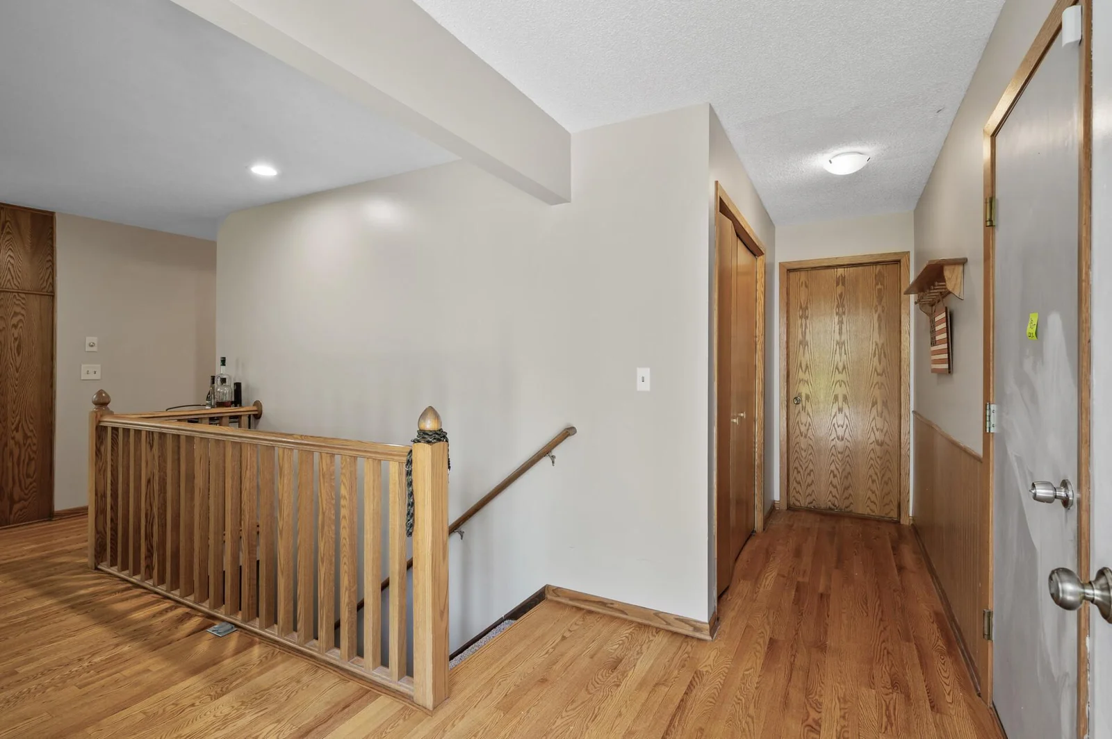 Nice entry area with large closet and main level laundry room