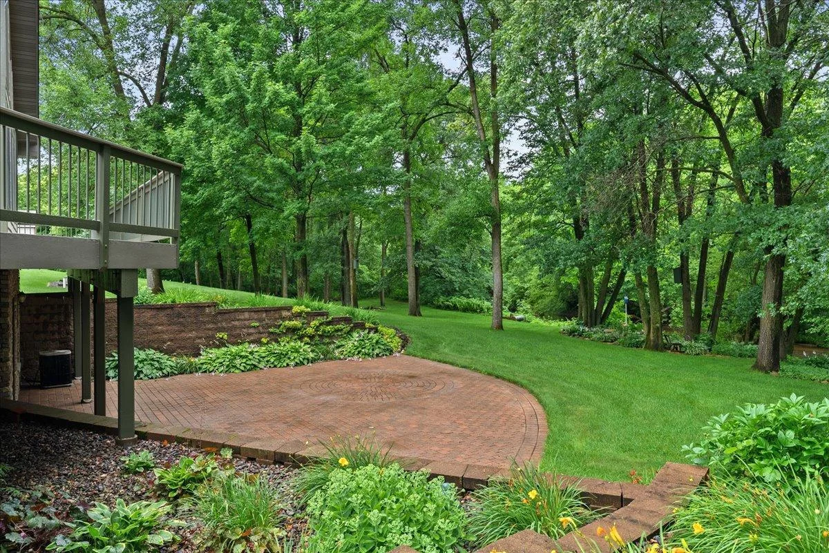 Patio space out the lower level.