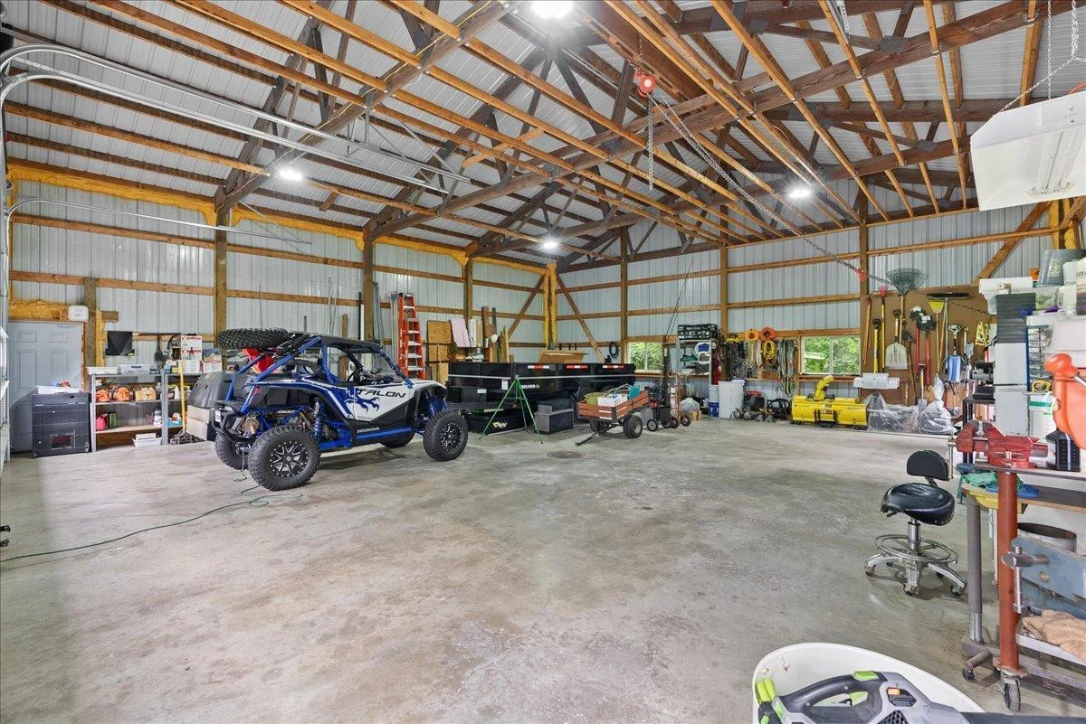Shed is perfect for vehicle and outdoor toy storage!