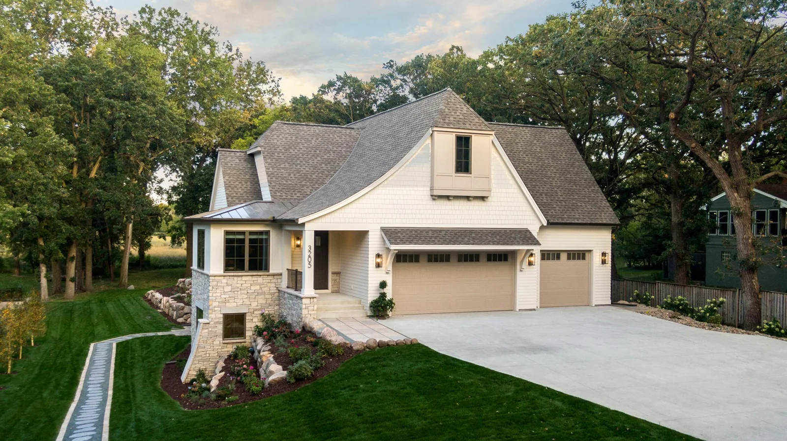 Example of a Previous Black Dog Homes Build with similar floorplan