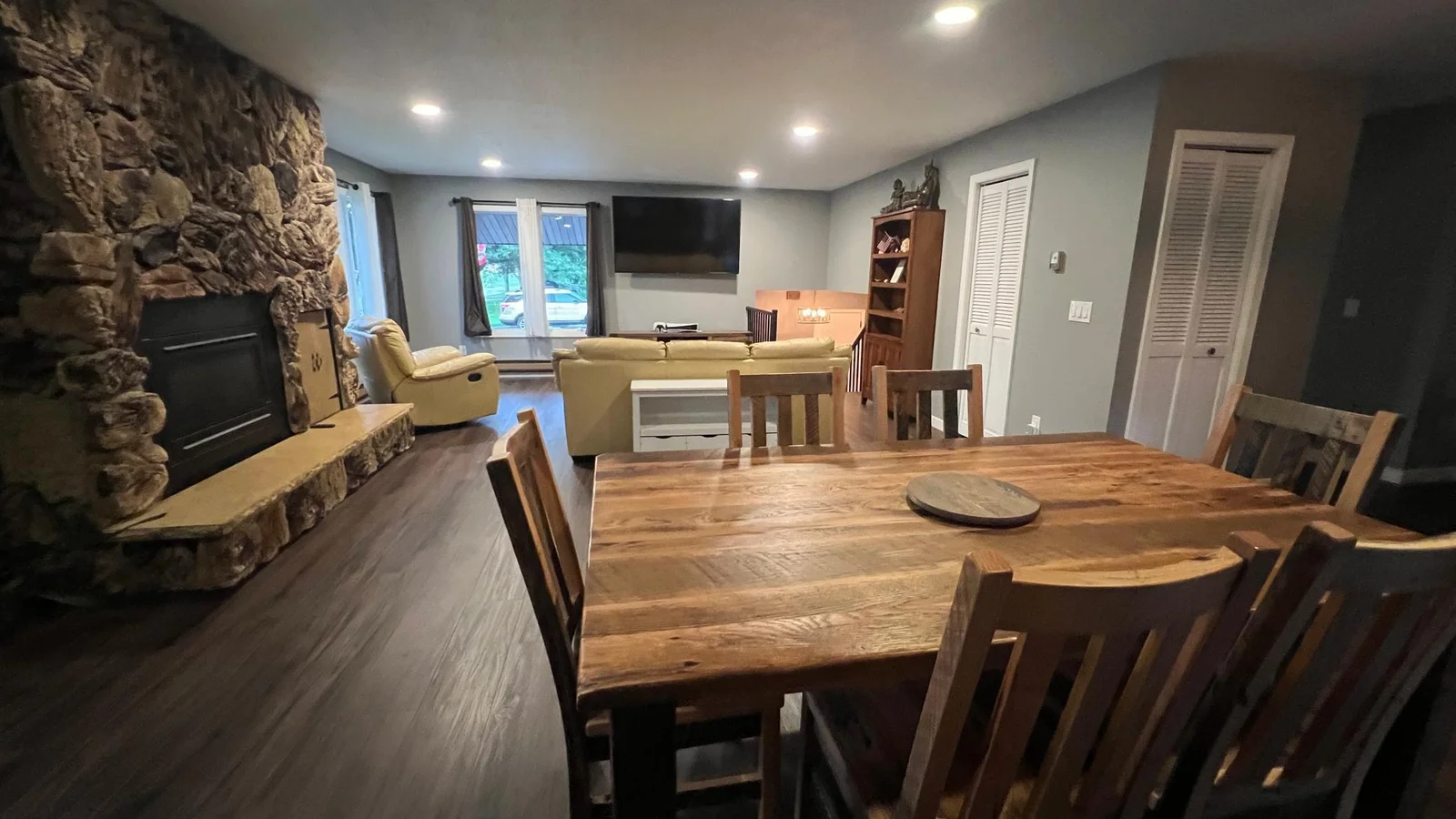 Dining to Living Room