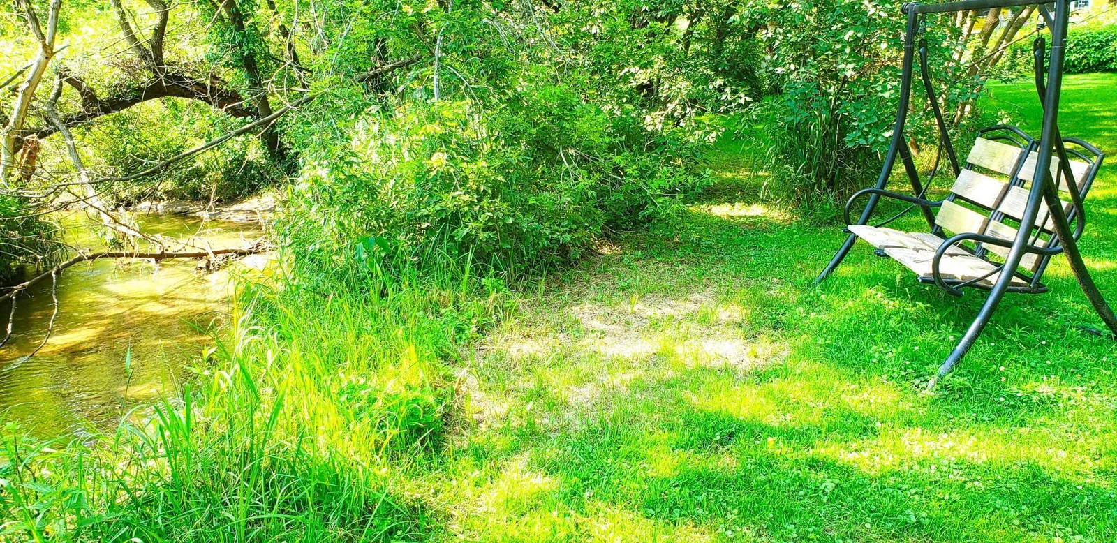 Pull up a swing and enjoy nature