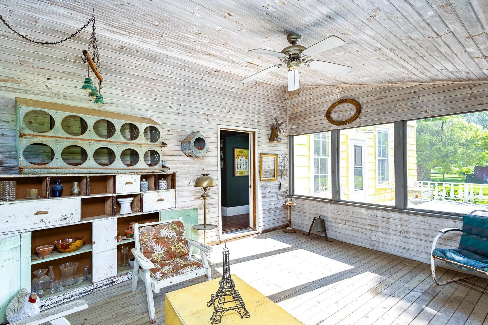 Grand screened porch