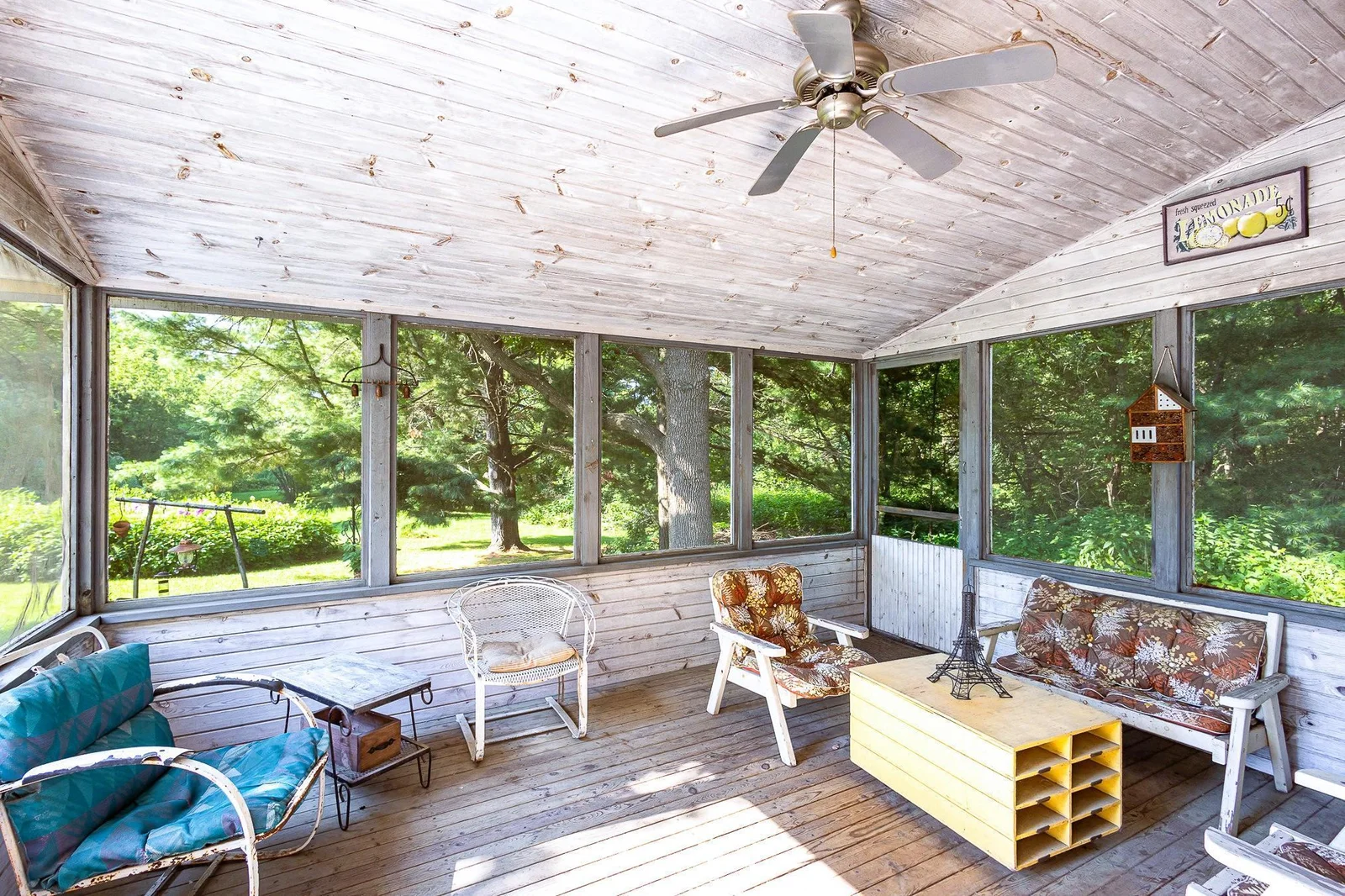 Screened porch for gathering