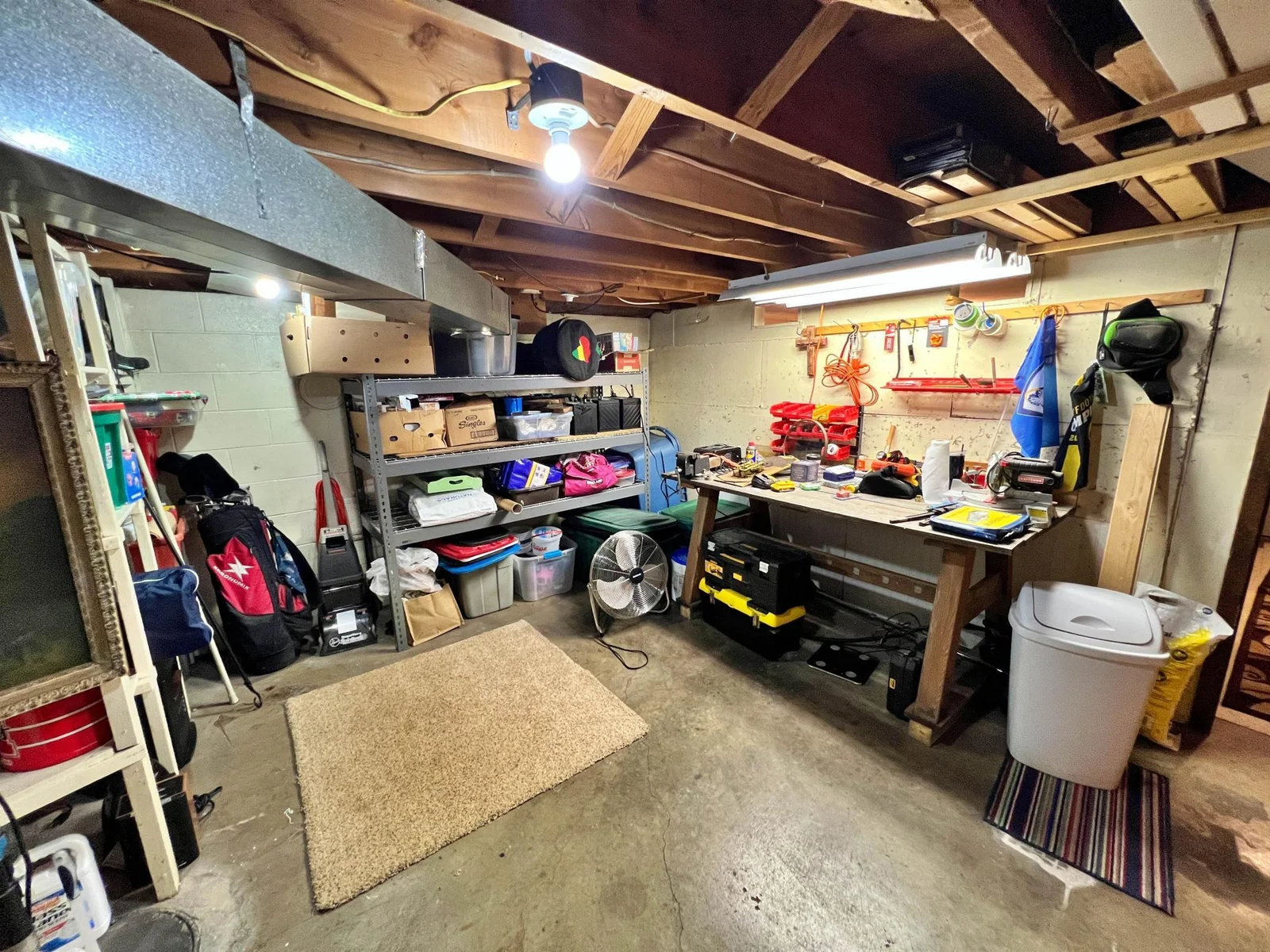 Workshop in lower level.jpg