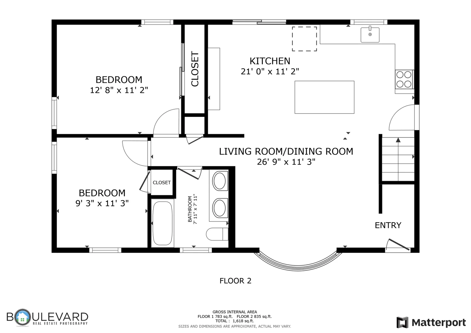 Main Level Floor Plan
