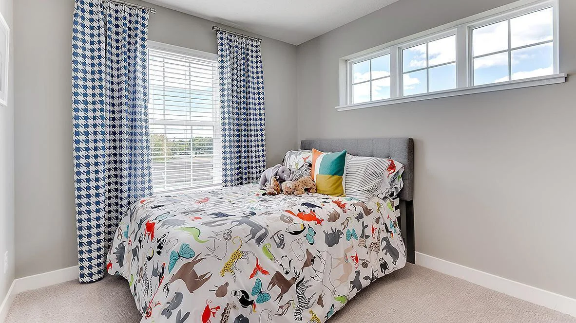 Bedroom 3. Model picture shown. Colors and finishes may vary.