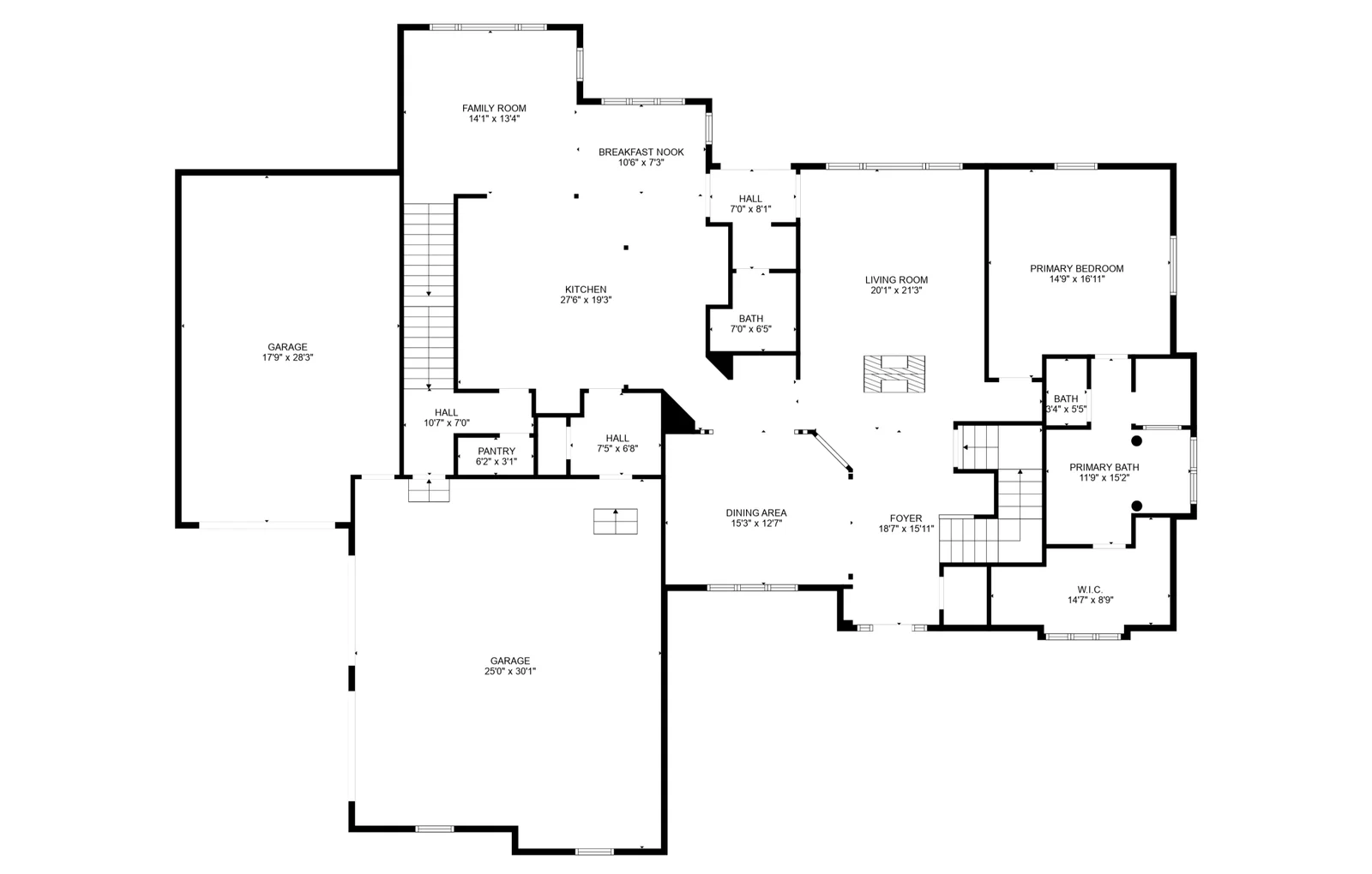 Main Level Floor Plans