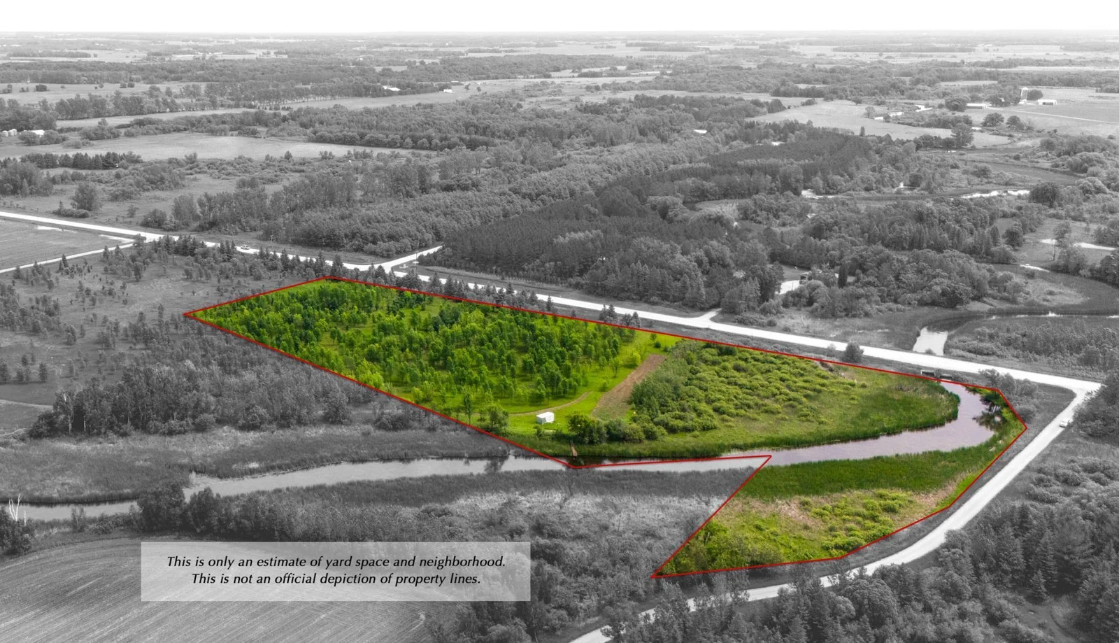 Beautiful 9.83-Acre Lot on the Long Prairie River!