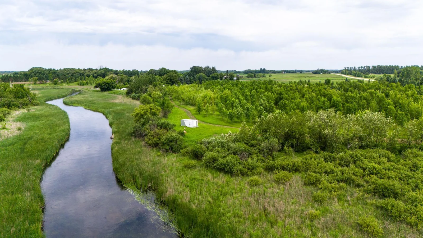 Peaceful 5.93-Acre Lot on the Long Prairie River!