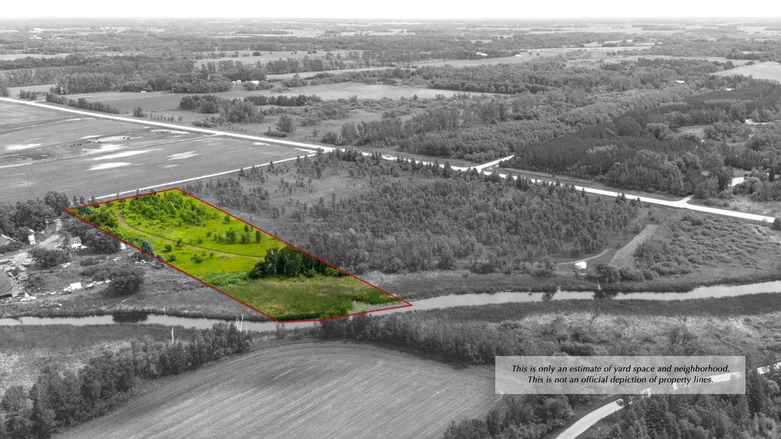 Lot 1 - 5.93 Acres on the Long Prairie River