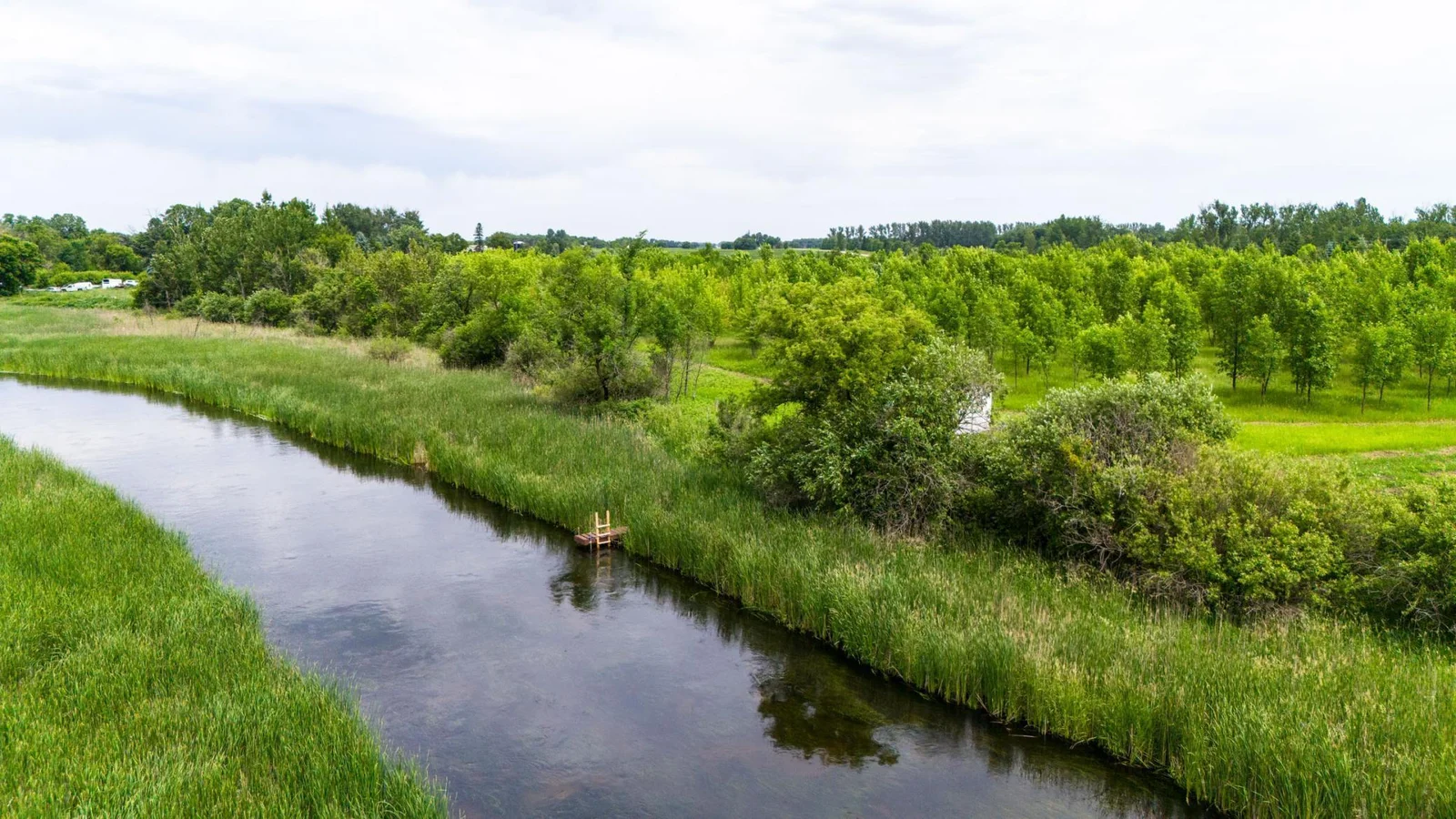 Peaceful 5.93-Acre Lot on the Long Prairie River!