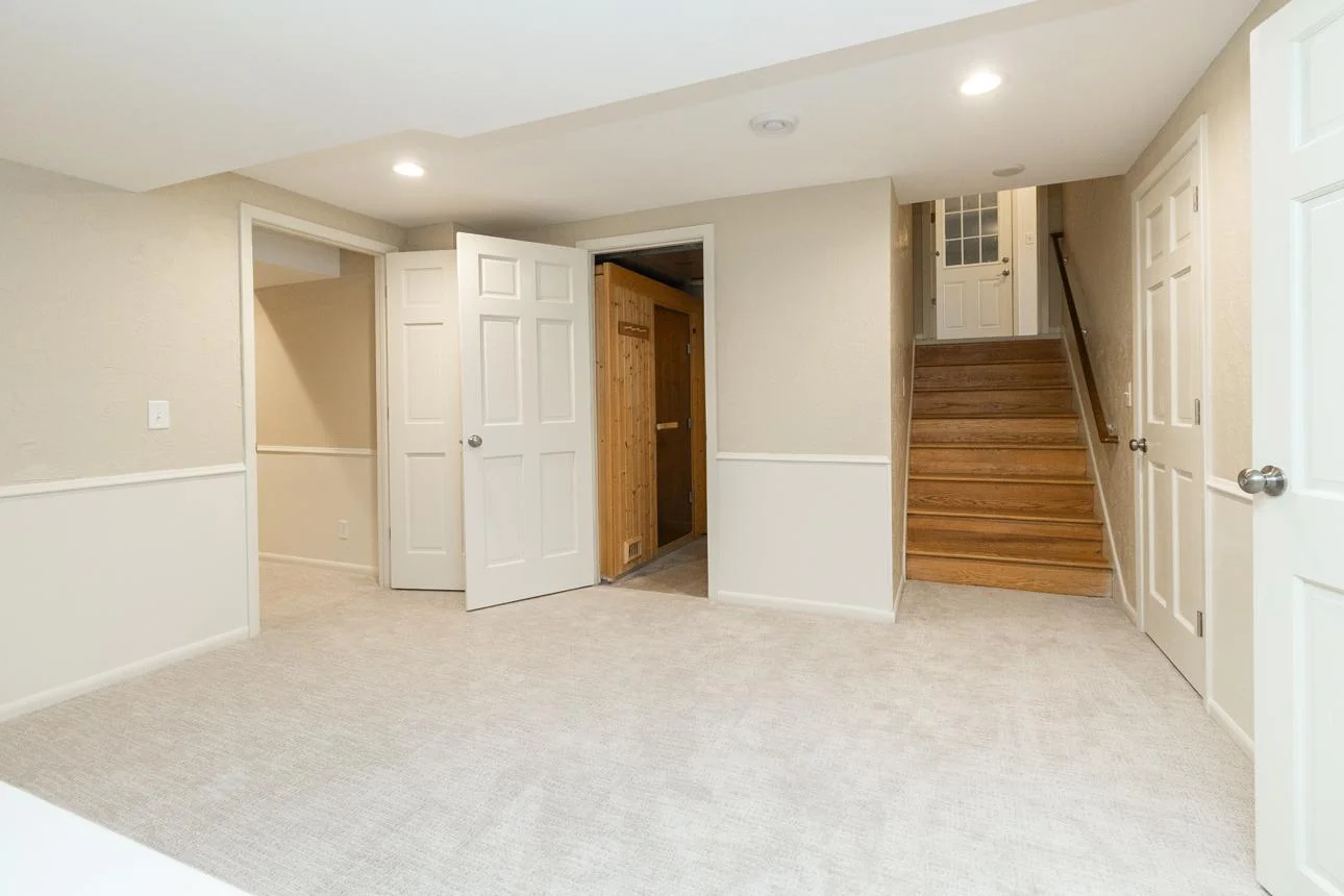 Lower Level off of the garage