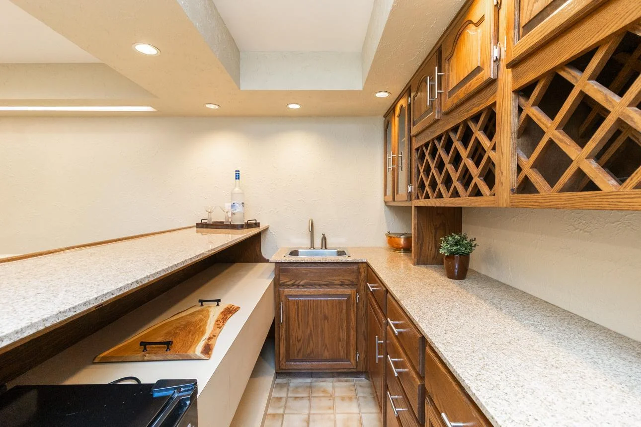 Newer quartz countertops