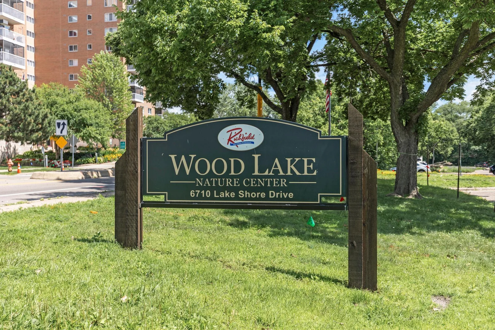 Wood Lake Nature Center and trails across the street! Richfield Lake nearby too.