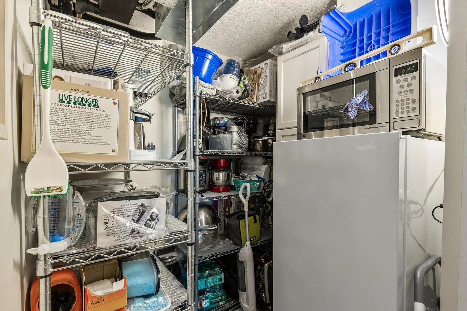 Convenient storage room in the unit