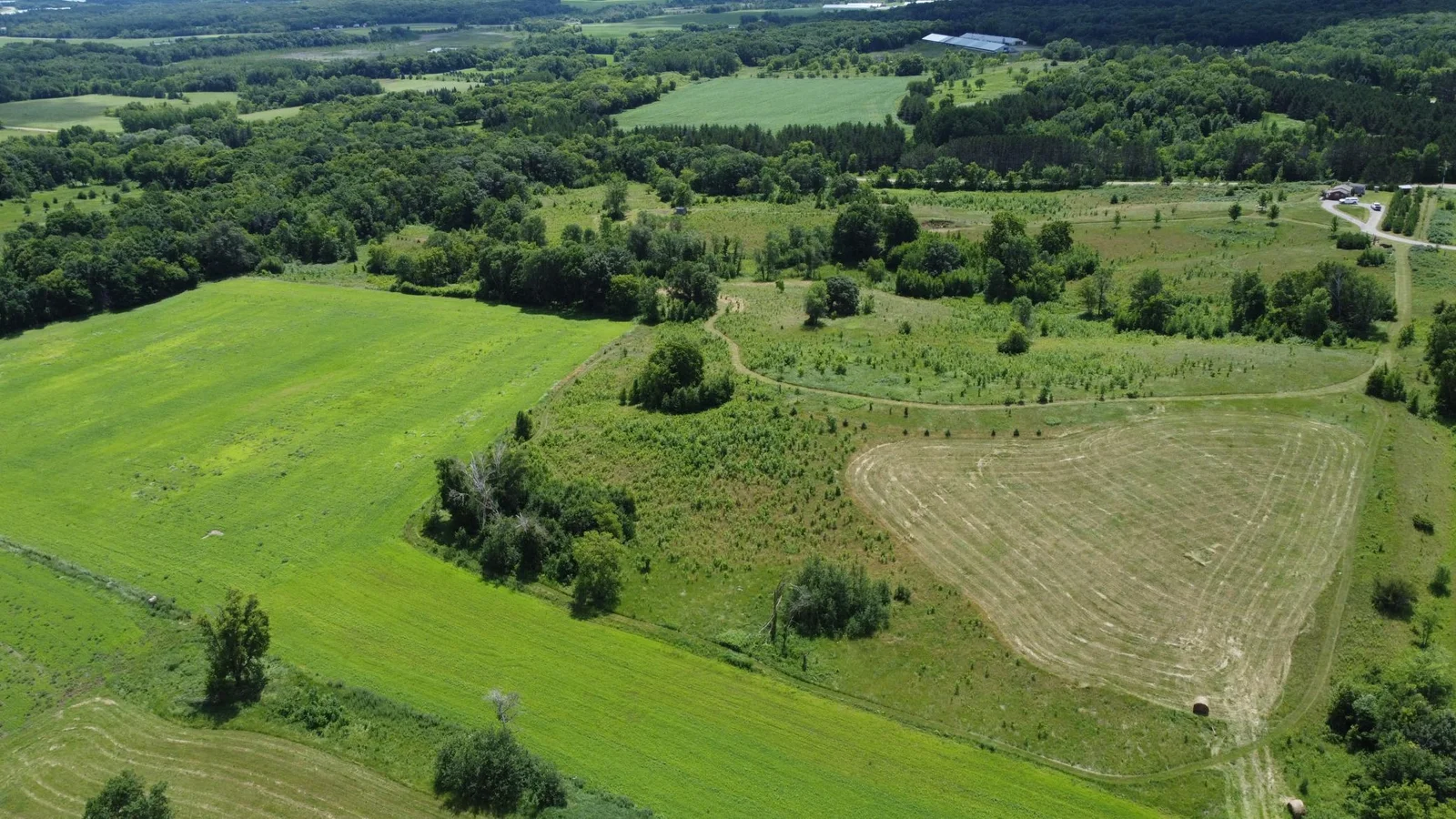 Aerial looking SE