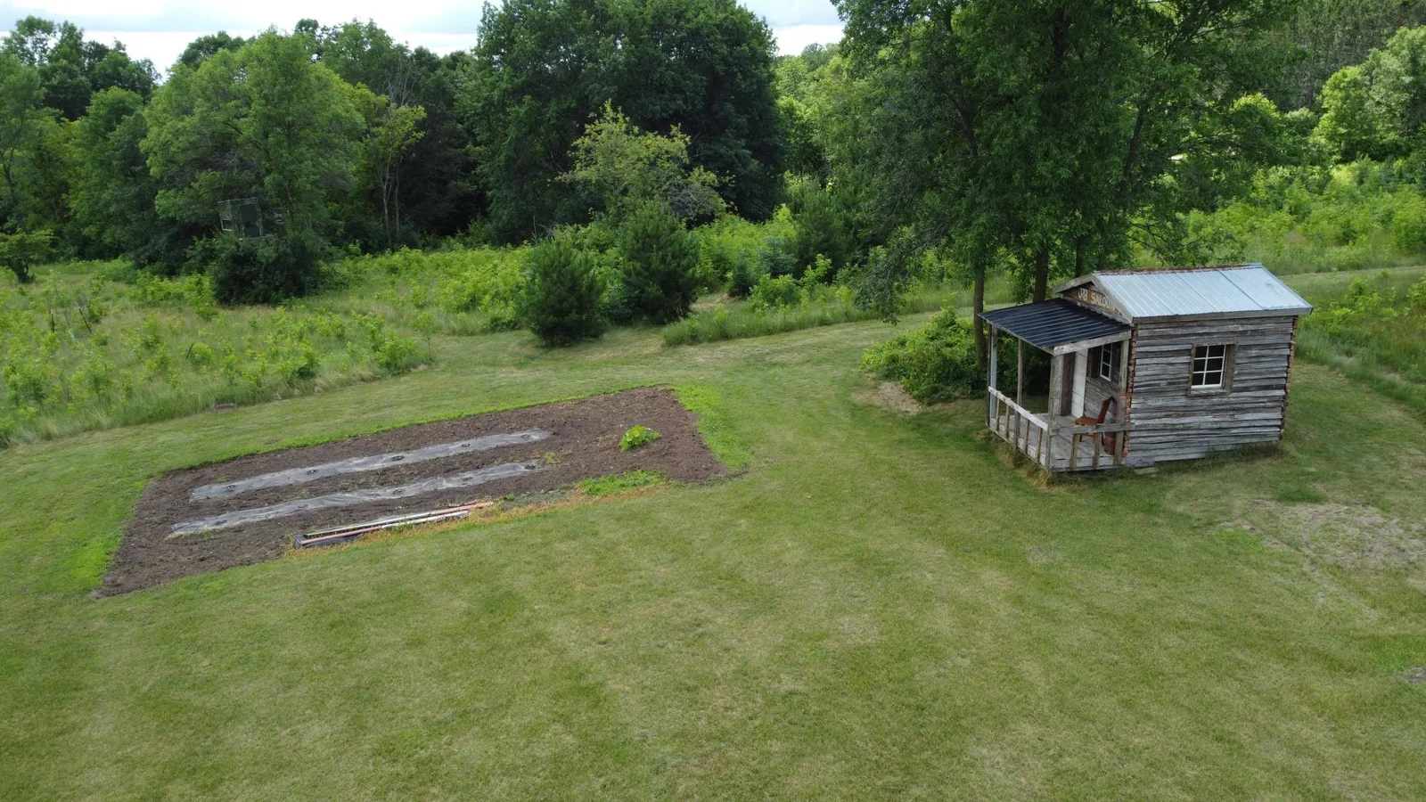 Garden & garden shed