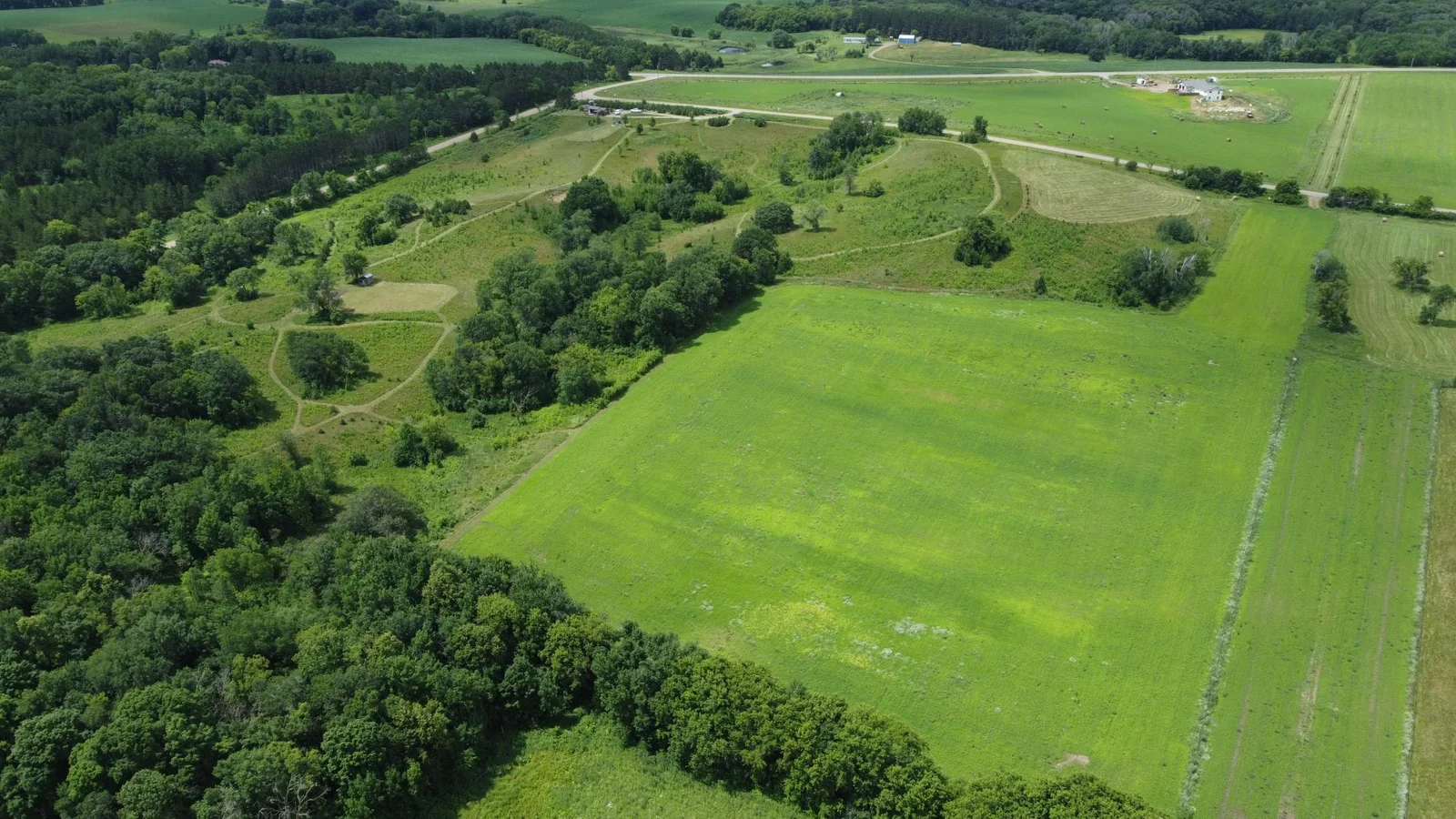 Aerial looking SW