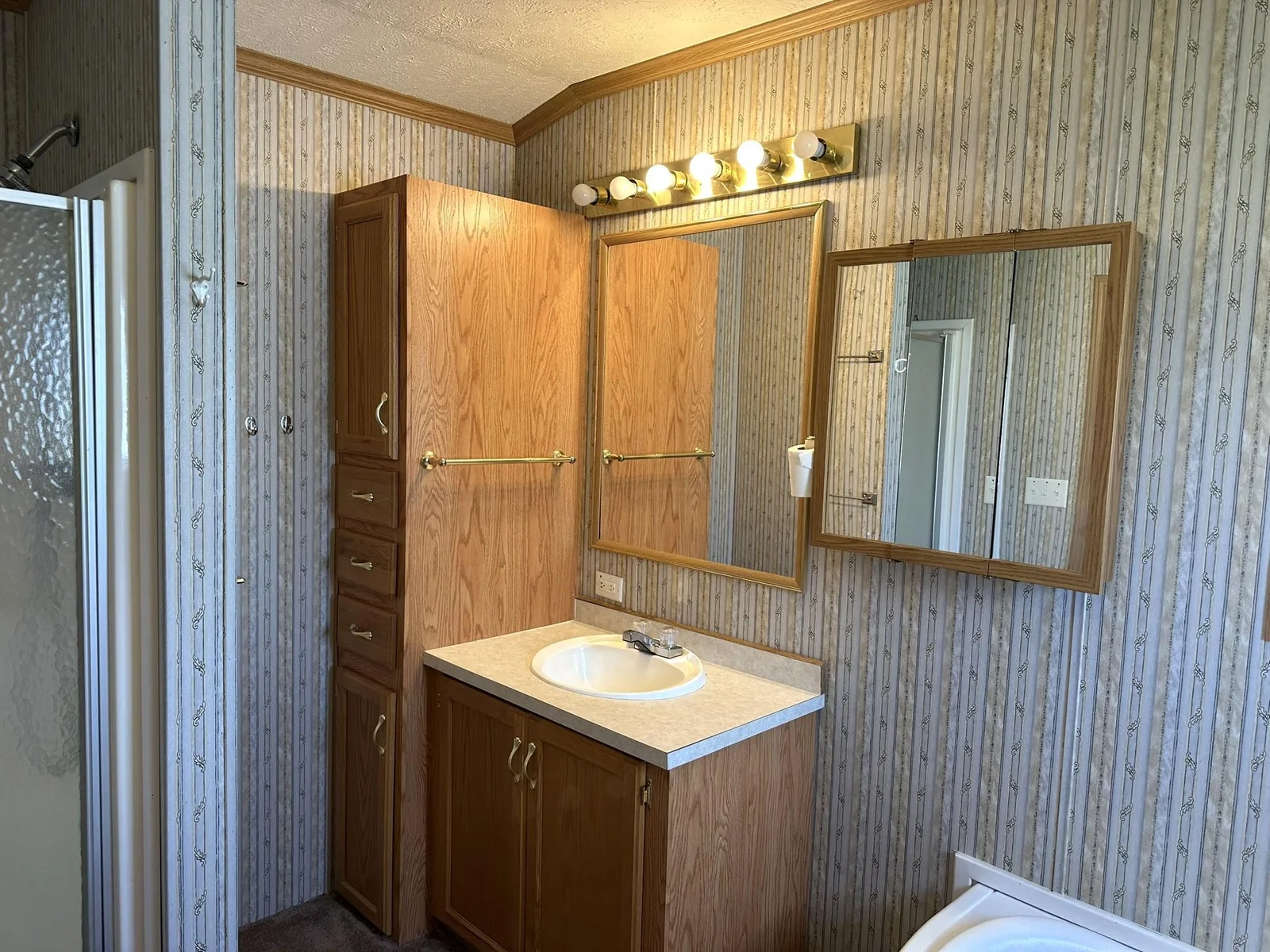 Primary Bathroom with Shower Stall