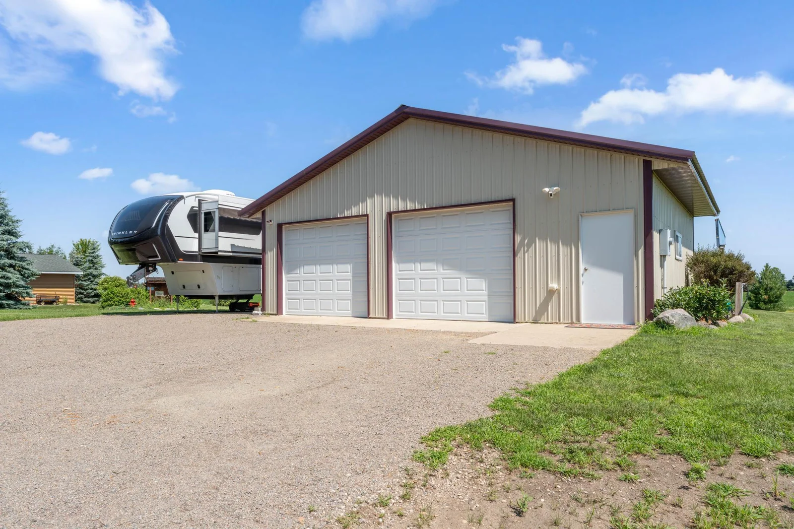 32 x 24'  garage on the .31 acre back lot