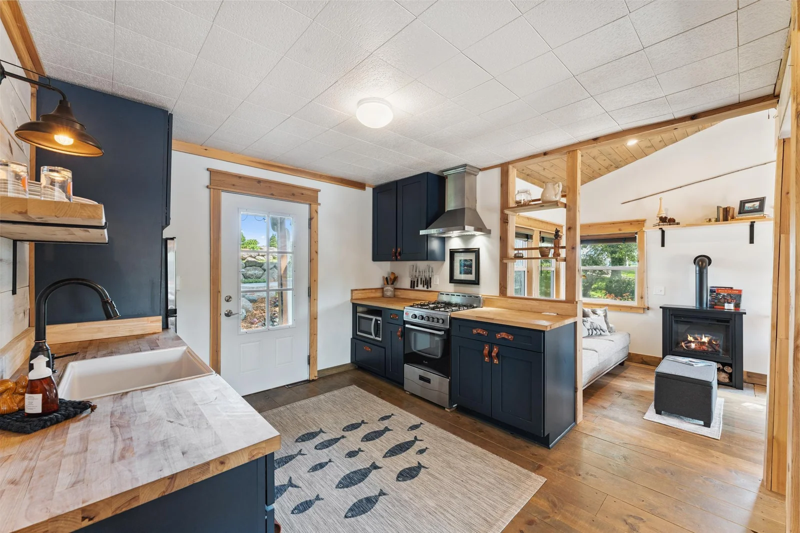Open and airy rooms