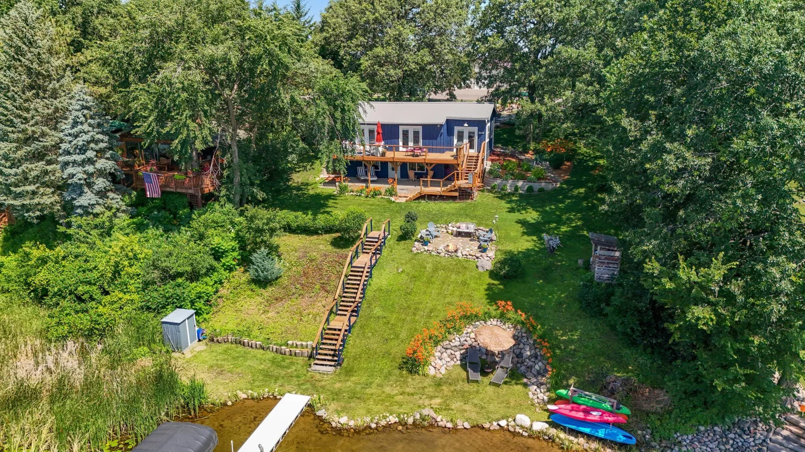 Lovely landscaping