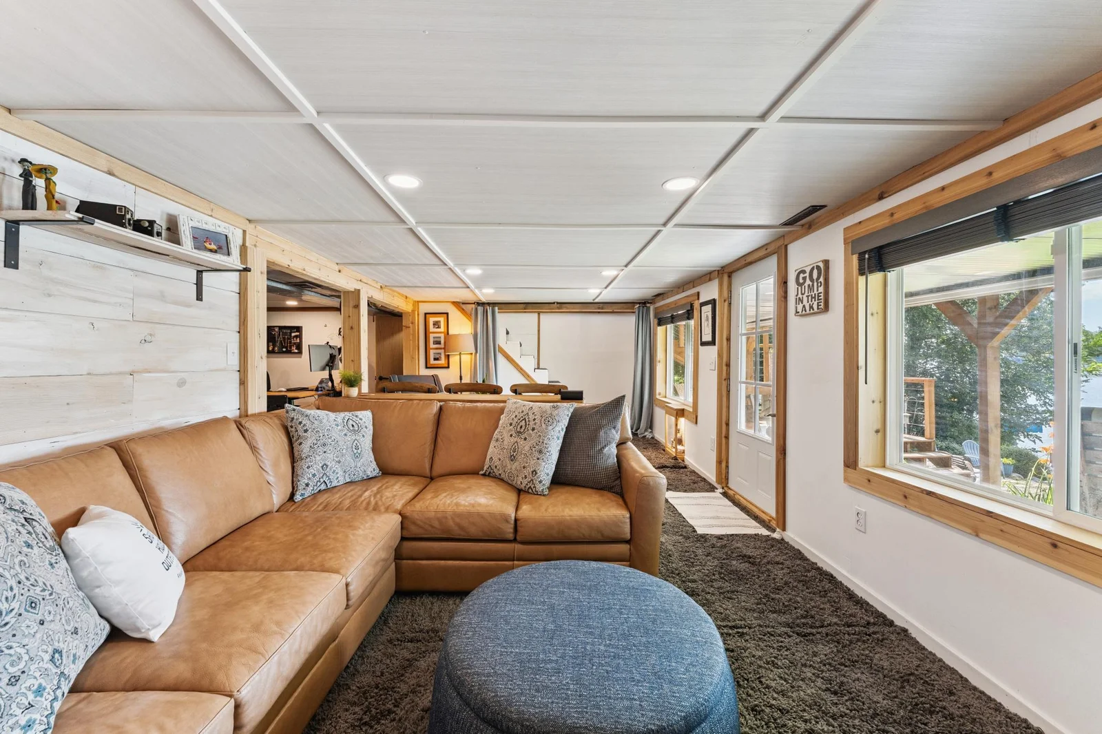 Lower level walkout to patio