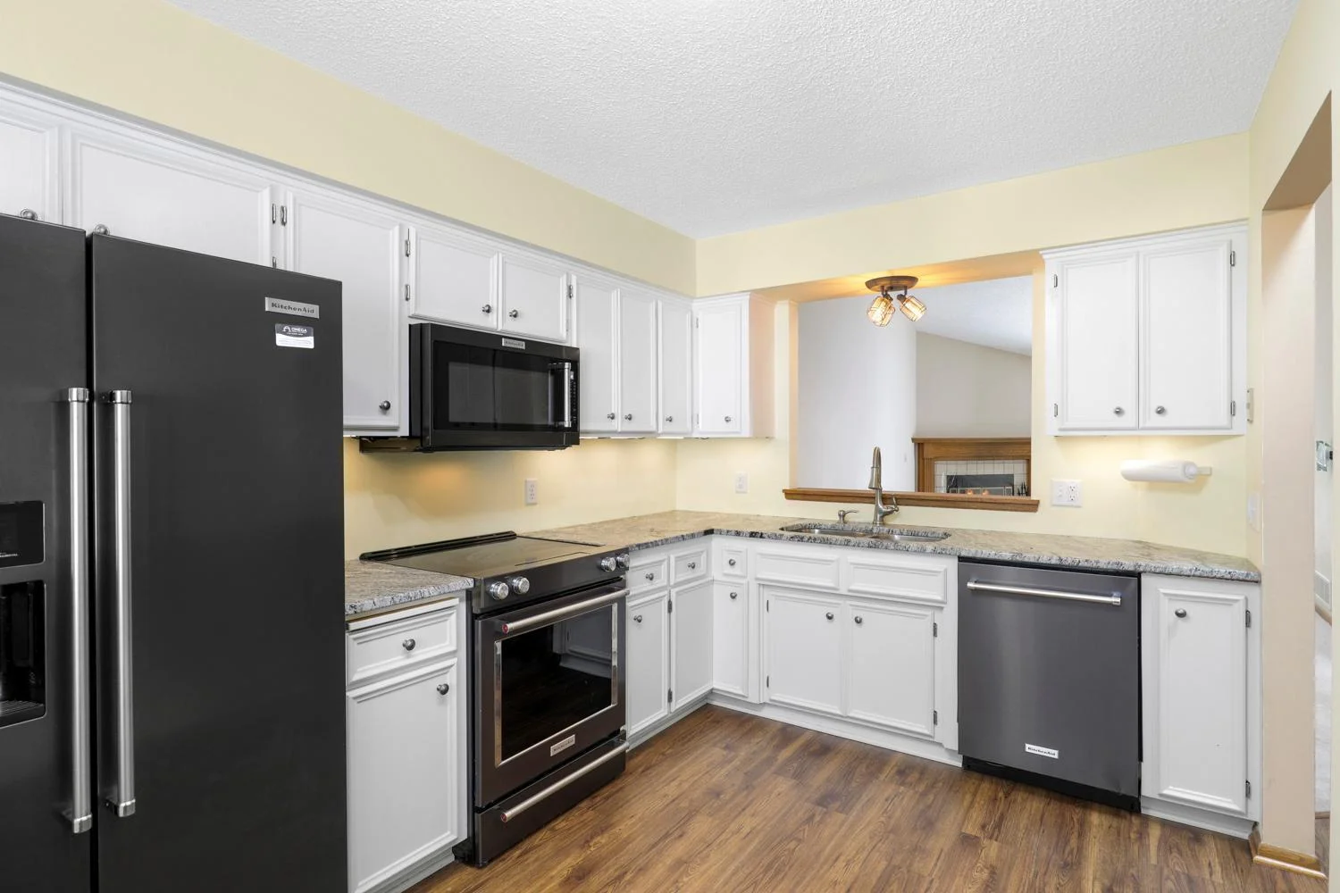 Updated kitchen with newer appliances