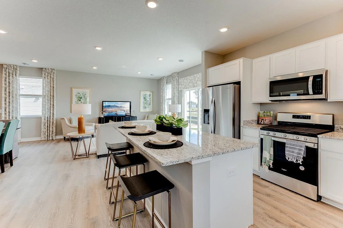 Another angle of the kitchen