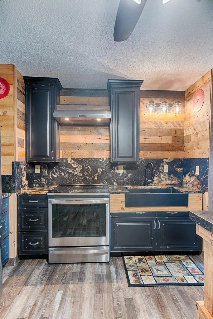 Efficient beautifully updated kitchen