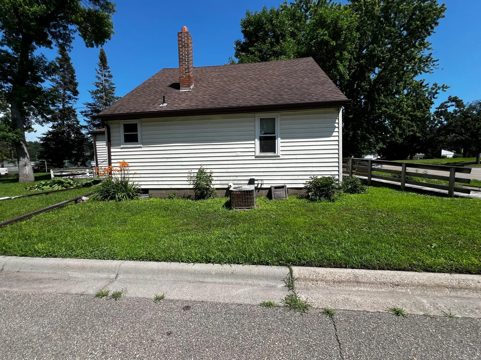 West Side of Home