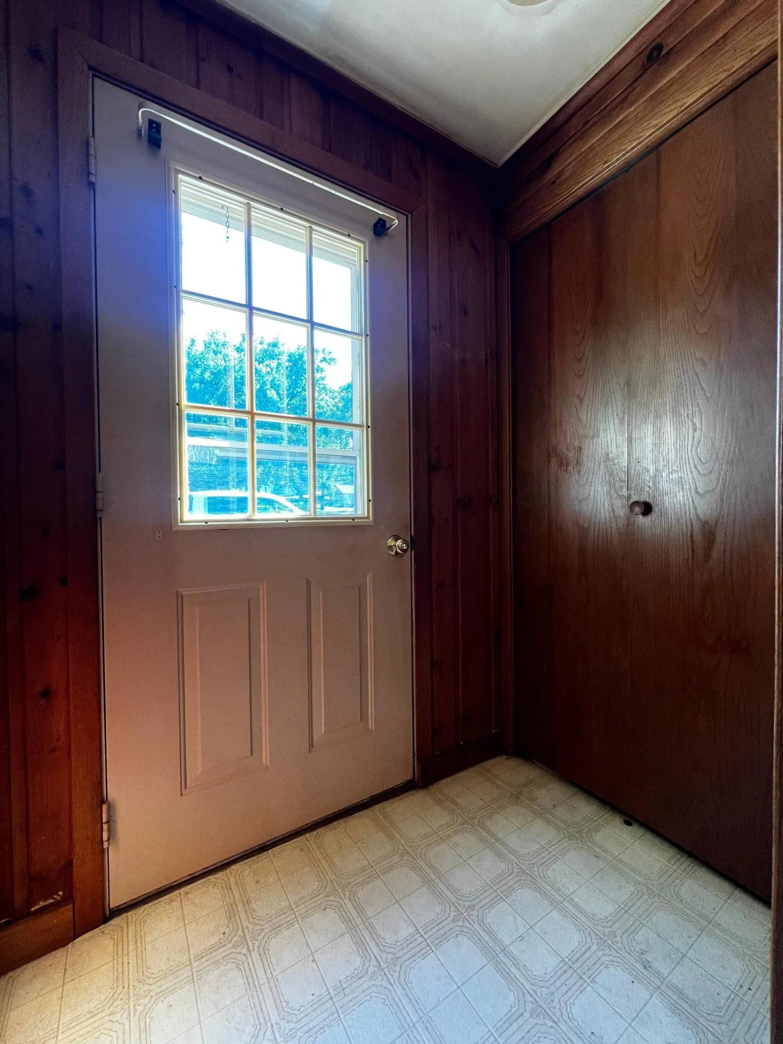 Front Entry with coat closet