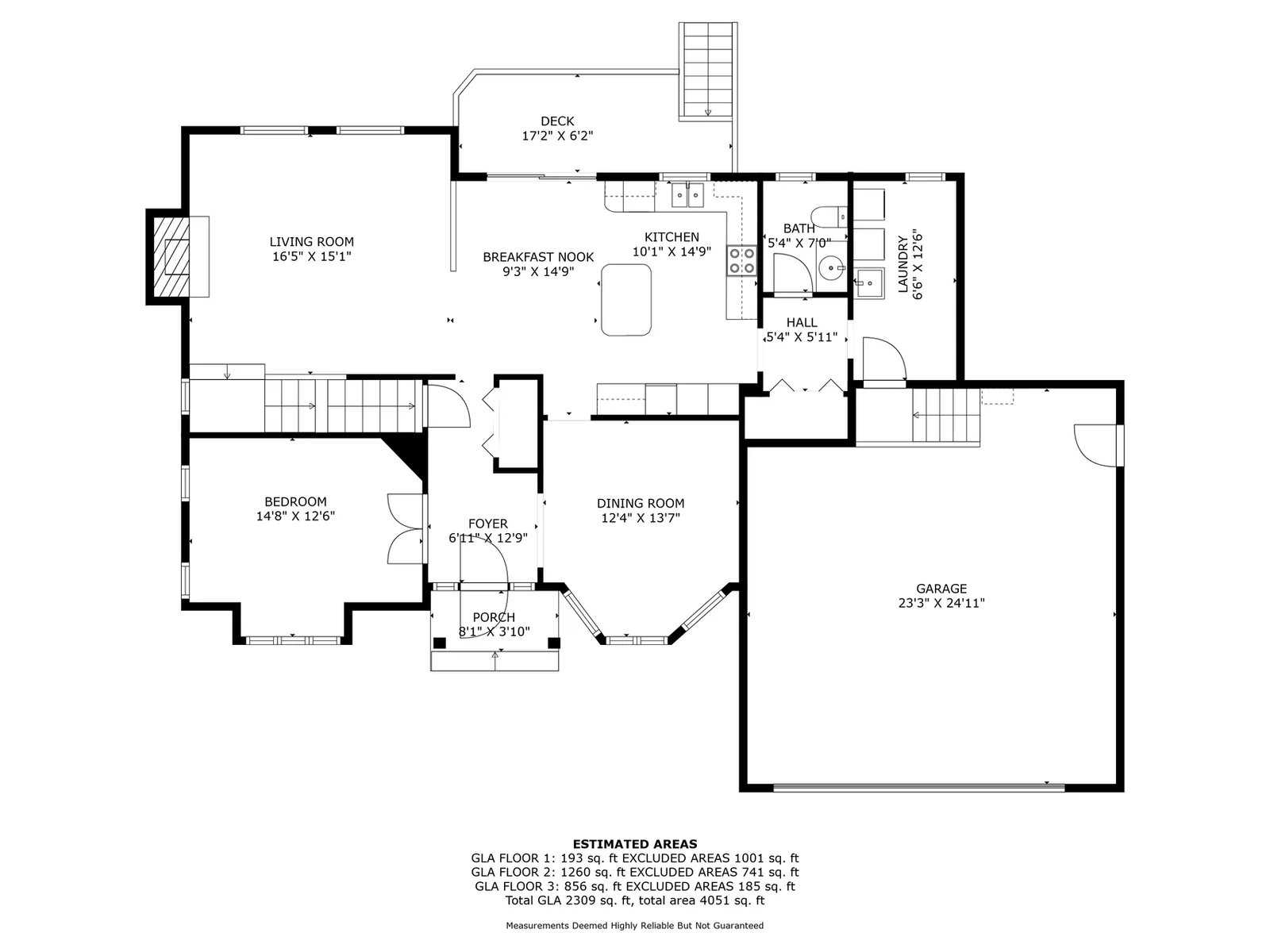 Main floor layout