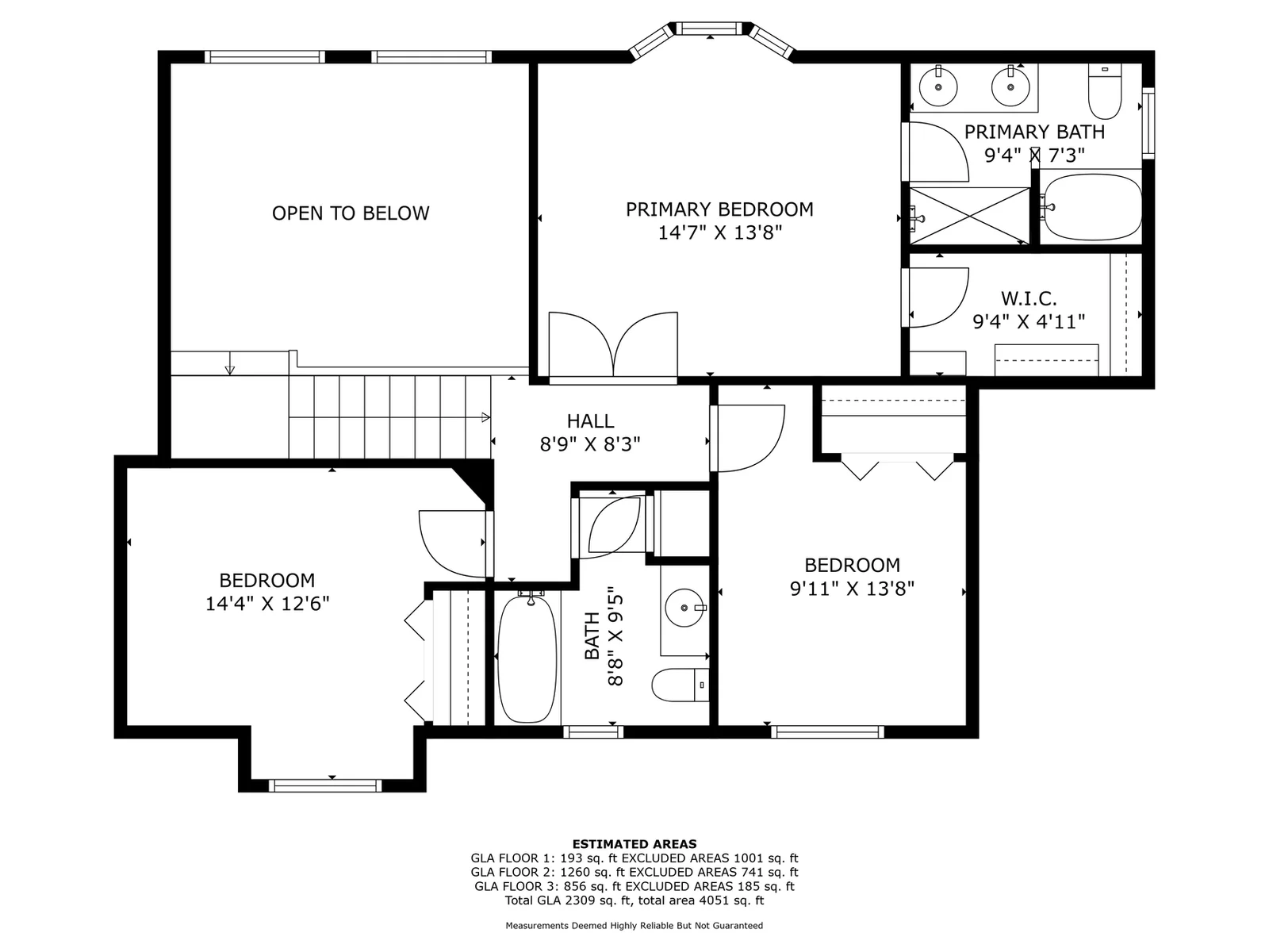 Upper level layout