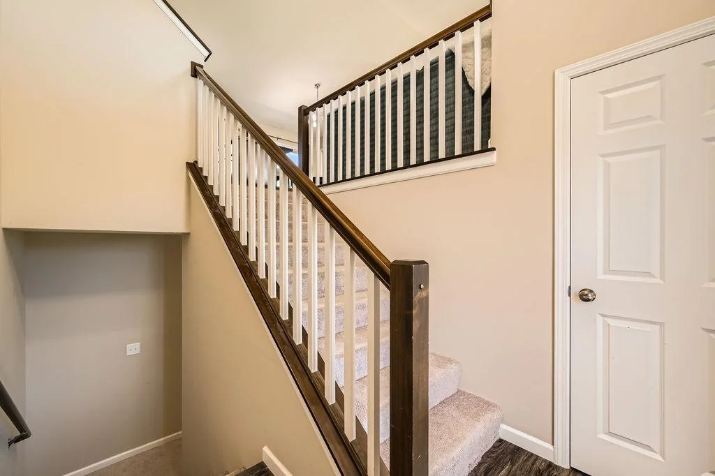 Foyer with generous closet