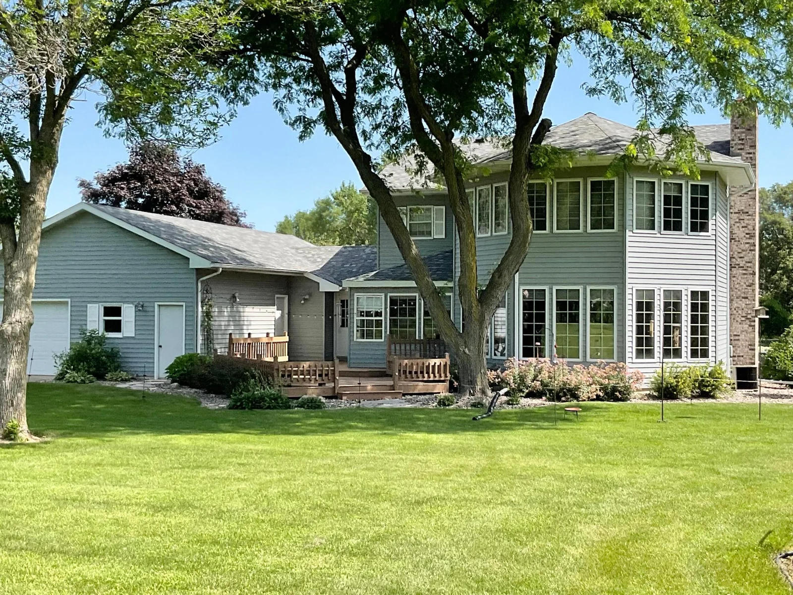 Rear View of Home