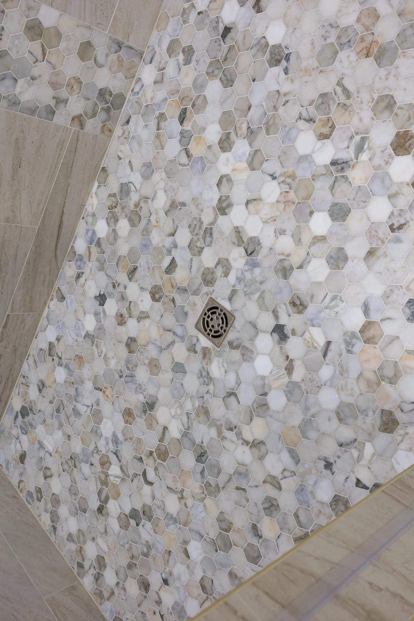 Custom tile shower