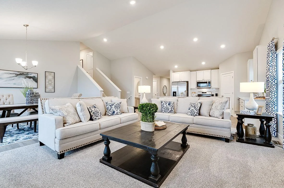 The homes open concept makes it effortless to flow from room to room. Photo of model, colors and options will vary.