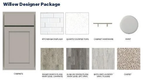 Beautiful Willow interior color package!