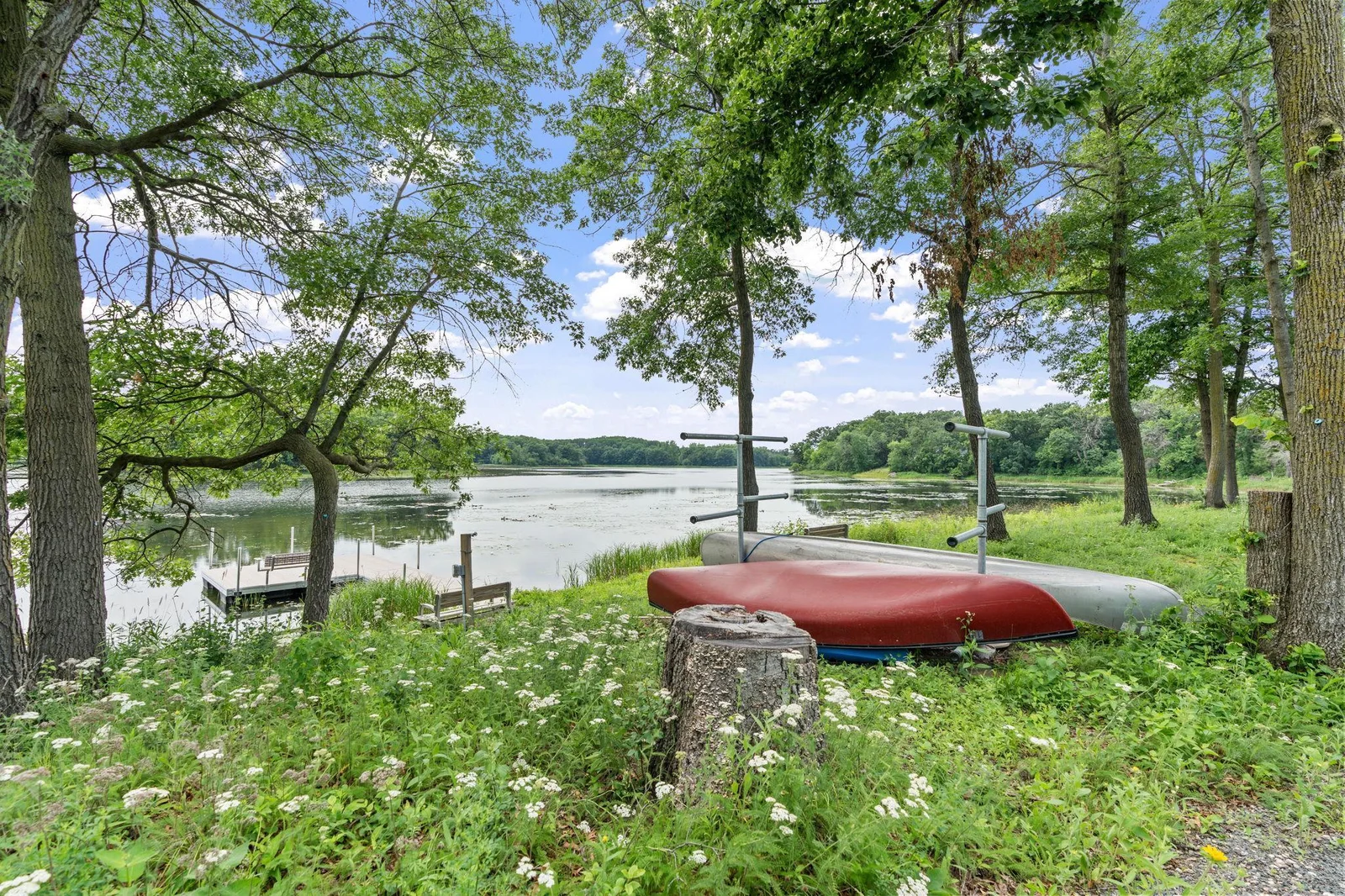 Dock and Kayak / Paddle board storage