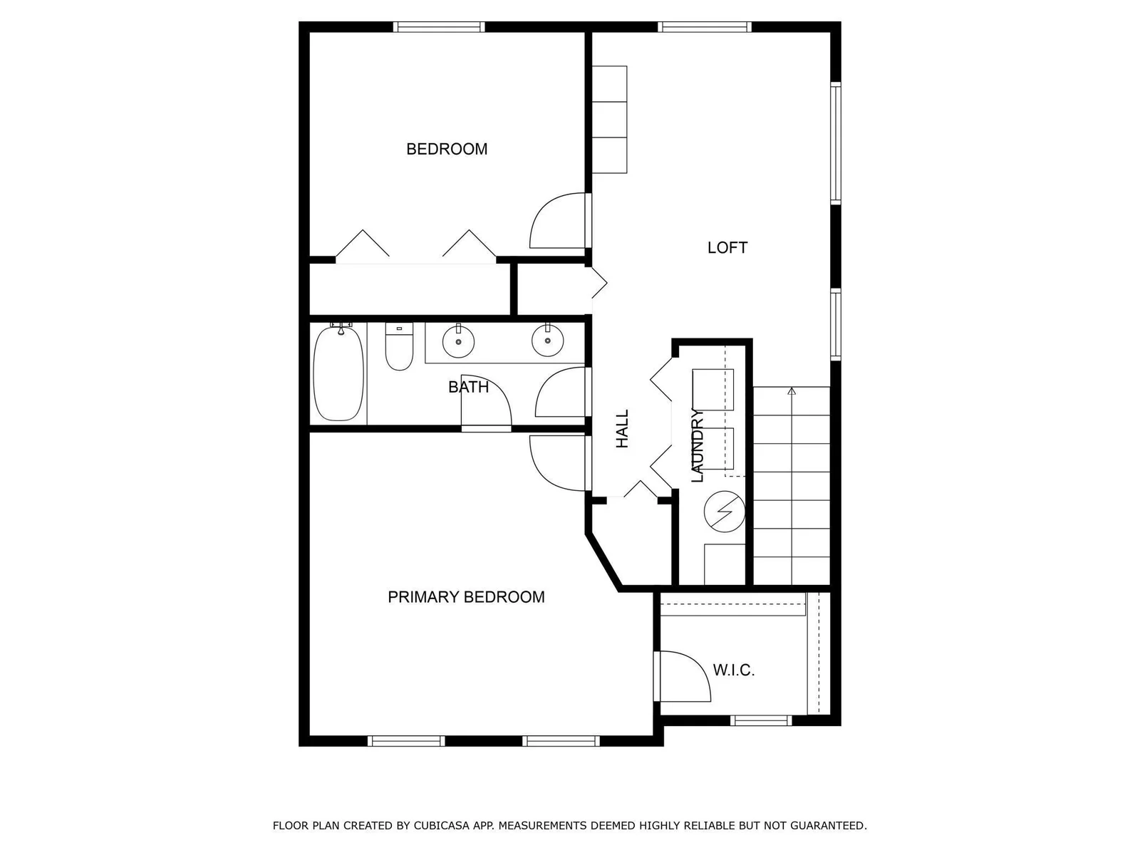 2nd level floor plan